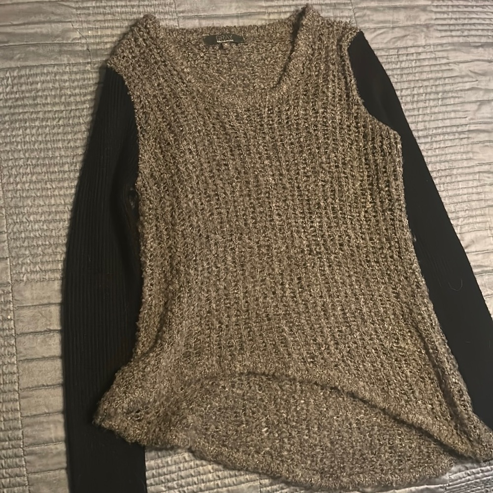 Gray Saks Fifth Avenue Sweater